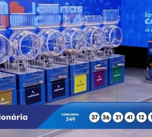 +Milionária 349 resultado: prêmio de R$ 37,5 milhões