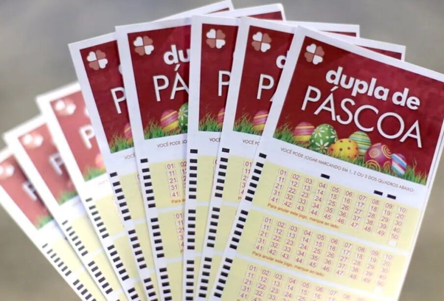 Dupla Sena de Páscoa sorteia R$ 40 milhões, fortuna maior que Mega-Sena