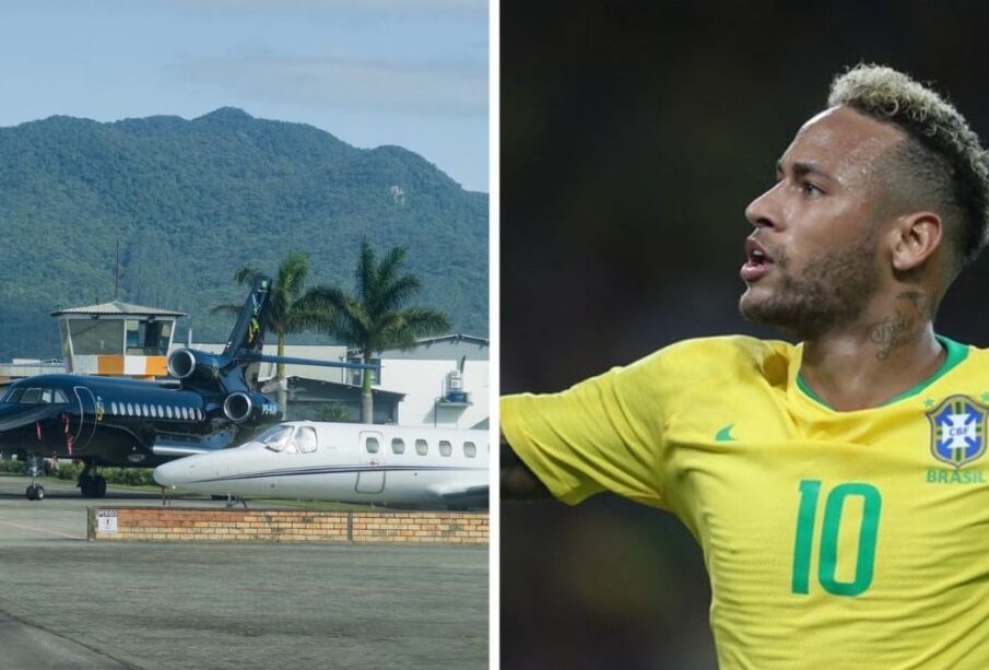 Avião de Neymar impressiona por capacidade e rotas intercontinentais