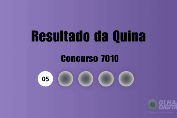 Resultado da Quina de hoje: concurso 7010 sorteia R$ 1,3 milhão